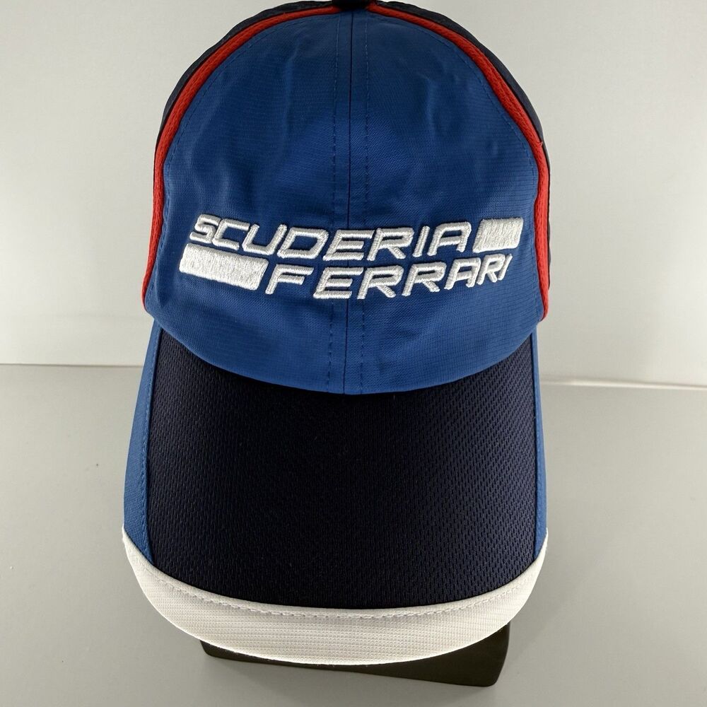 Puma Scuderia Ferrari F1 Adjustable Hat Strap Back Cap Formula 1 Blue